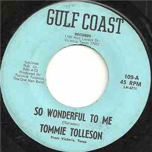 Tommie Tolleson - So Wonderful To Me/Alexander Ragtime Band