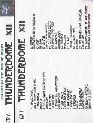 Various - Thunderdome XII - Caught In The Web Of Death (CD 1)