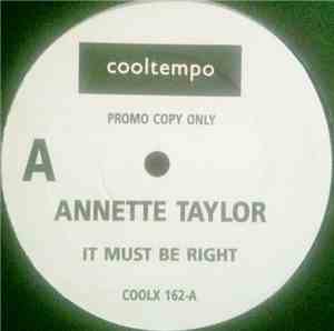 Annette Taylor - It Must Be Right