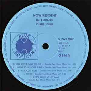 Curtis Jones - Now Resident In Europe