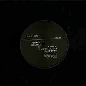 Philipp Boston - Versatile Signature EP