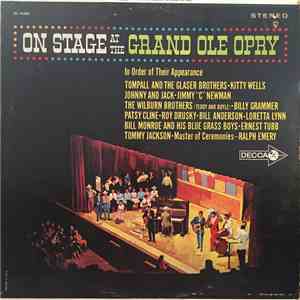 Various - On Stage At The Grand Ole Opry