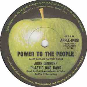 John Lennon / The Plastic Ono Band - Power To The People