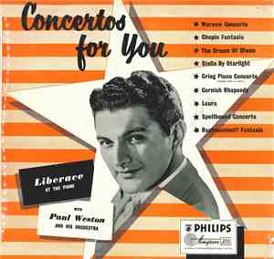 Liberace And Paul Weston  - Concertos For You