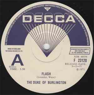 The Duke Of Burlington - Flash