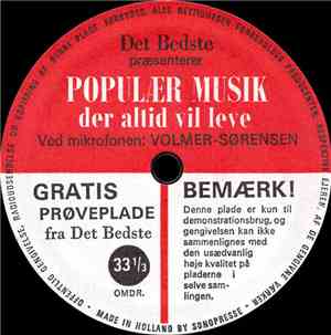 Sejr Volmer-Sørensen - Gratis Prøveplade