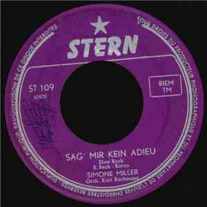 Simone Miller - Sag' Mir Kein Adieu / Monte Video