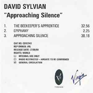 David Sylvian - Approaching Silence