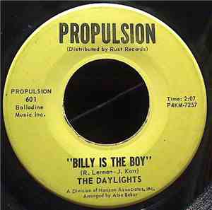 The Daylights - Billy Is The Boy / A Tear Fell From My Eyes