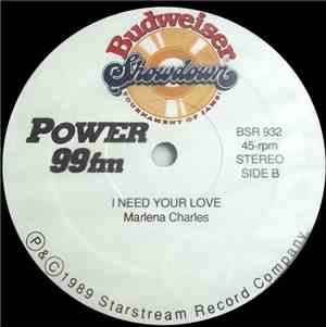 Final Mixx / Marlena Charles - Love Will See Us Through / I Need Your Love