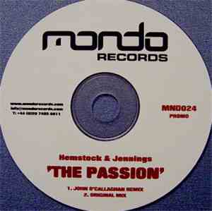 Hemstock & Jennings - The Passion