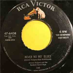 Jimmie Rodgers - Never No Mo' Blues
