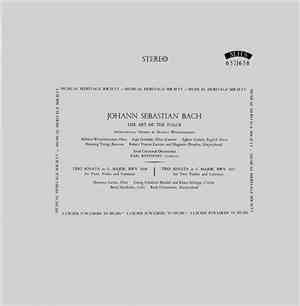 Johann Sebastian Bach, Helmut Winschermann, Saar Chamber Orchestra - The Ar ...