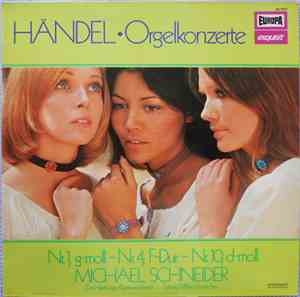 Händel, Michael Schneider , Das Hamburger Kammerorchester, Wilfried Boettch ...
