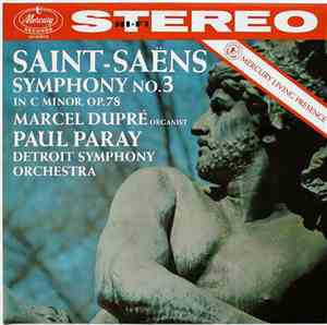 Saint-Saëns, Marcel Dupré, Paul Paray, Detroit Symphony Orchestra - Symphon ...
