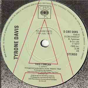 Tyrone Davis - This I Swear