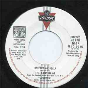The Kane Gang - Respect Yourself