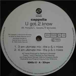 Cappella - U Got 2 Know