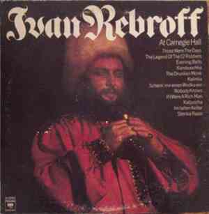 Ivan Rebroff - At Carnegie Hall
