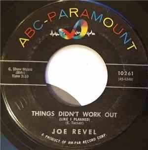 Joe Revel - Darling Remember / Things Didn't Work Out (Like I Planned)