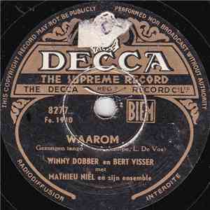 Winny Dobber en Bert Visser  - Waarom / Open Je Venster
