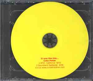 Colin Potter - It Was Like This...