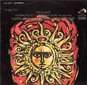 Prokofieff, Boston Symphony Orchestra / Erich Leinsdorf - Symphony No. 3 /  ...