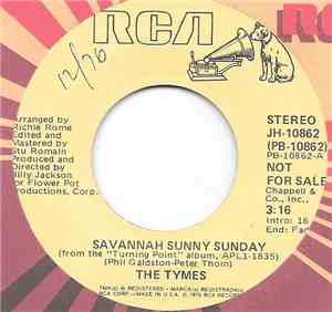The Tymes - Savannah Sunny Sunday