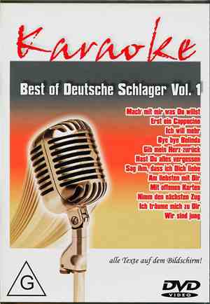 Various - Karaoke - Best Of Deutsche Schlager Vol. 1