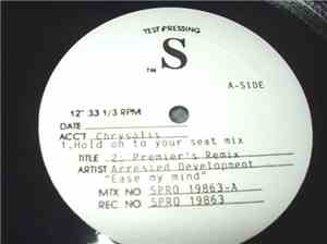 Arrested Development - Ease My Mind (Remixes)