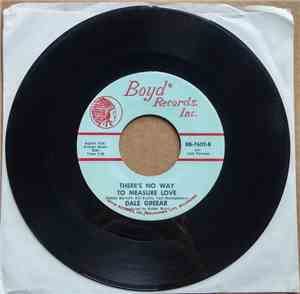 Dale Greear - She's Learned To Live With Me / There's No Way To Measure Lov ...