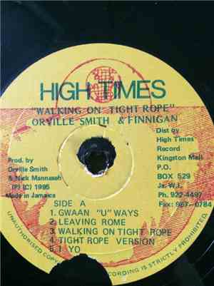 Orville Smith - Walking On Tight Rope