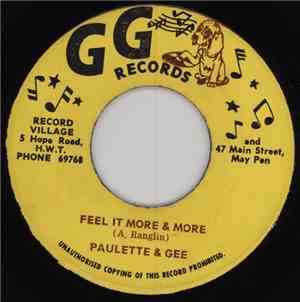 Paulette & Gee / Winston Wright - Feel It More & More / It's Been A Long Ti ...