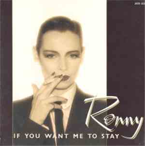 Ronny - If You Want Me To Stay