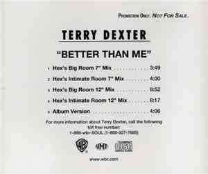 Terry Dexter - Better Than Me