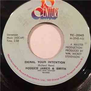 Hodges, James And Smith - Signal Your Intention/You Take My Love For Grante ...