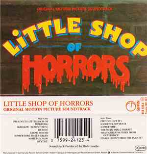 Howard Ashman & Alan Menken - Little Shop Of Horrors - Original Motion Pict ...