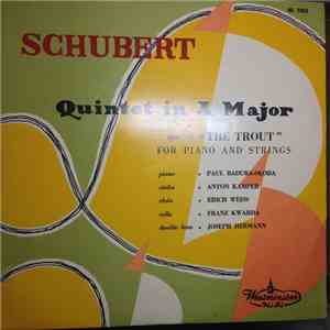 Schubert : Vienna Concert House Quintet, Paul Badura-Skoda - Quintet In A M ...