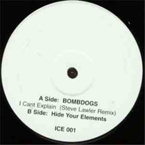 Bombdogs  / Kosheen vs. Danny Tenaglia - I Can't Explain / Hide Your Elemen ...