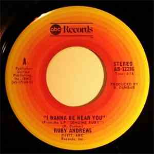 Ruby Andrews - I Wanna Be Near You / Cinderfella
