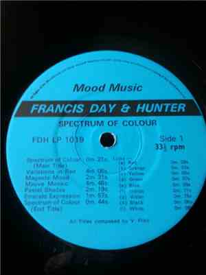 D. Mason, Vic Flick - Mood Music - Spectrum Of Colour / Neutral Studies