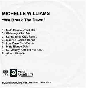 Michelle Williams - We Break The Dawn