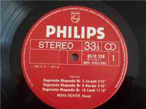 Misha Dichter - The Romantic Piano-Franz List Hungarian Rhapsodie No 2, 6,  ...