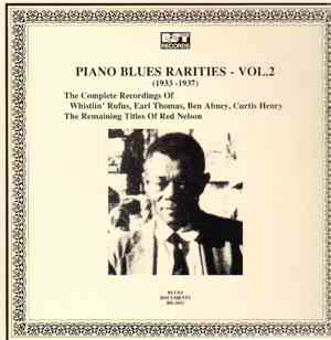 Various - Piano Blues Rarities Vol. 2 (1933-1937)