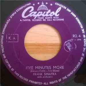 Frank Sinatra - Five Minutes More / On The Sunny Side Of The Street