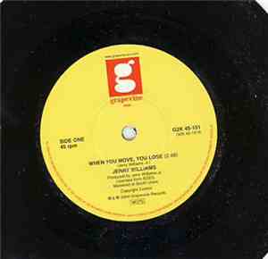 Jerry Williams - When You Move, You Lose / That's The Groove