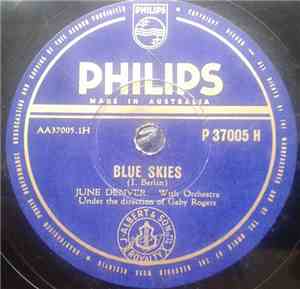 June Denver - Blue Skies / Part Of The Charm Of Paris