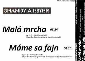 Shandy A Ester - Malá Mrcha / Máme Sa Fajn