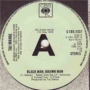 Taj Mahal - Black Man, Brown Man