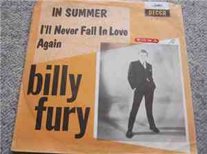 Billy Fury - In Summer / I'll Never Fall In Love Again